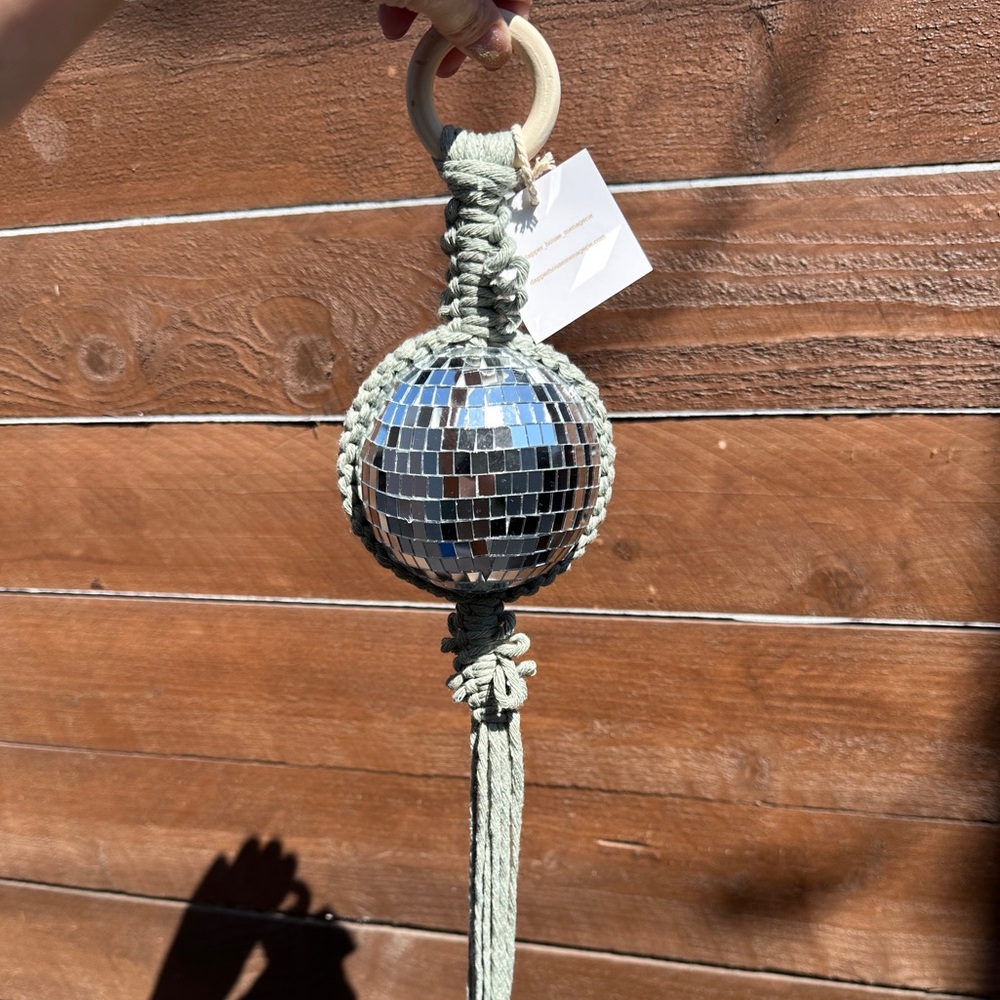 CLEARANCE Sage Disco Plant Hanger